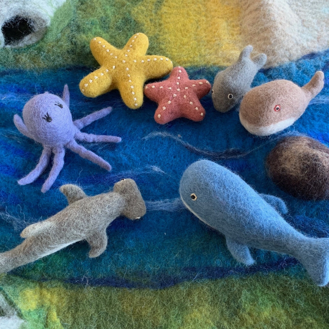 Pre-Order Papoose Estuary Felt Mat (Ships in late June/early July)