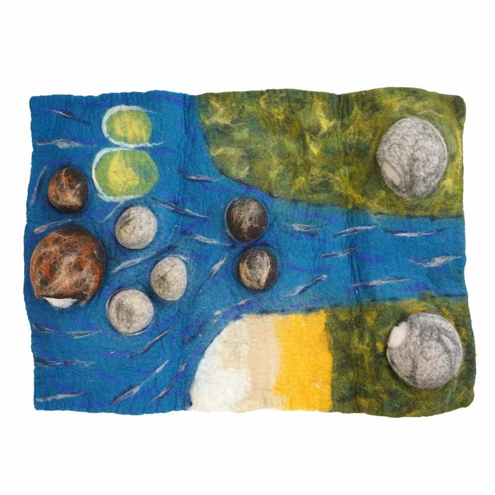 Pre-Order Papoose Estuary Felt Mat (Ships in late June/early July)