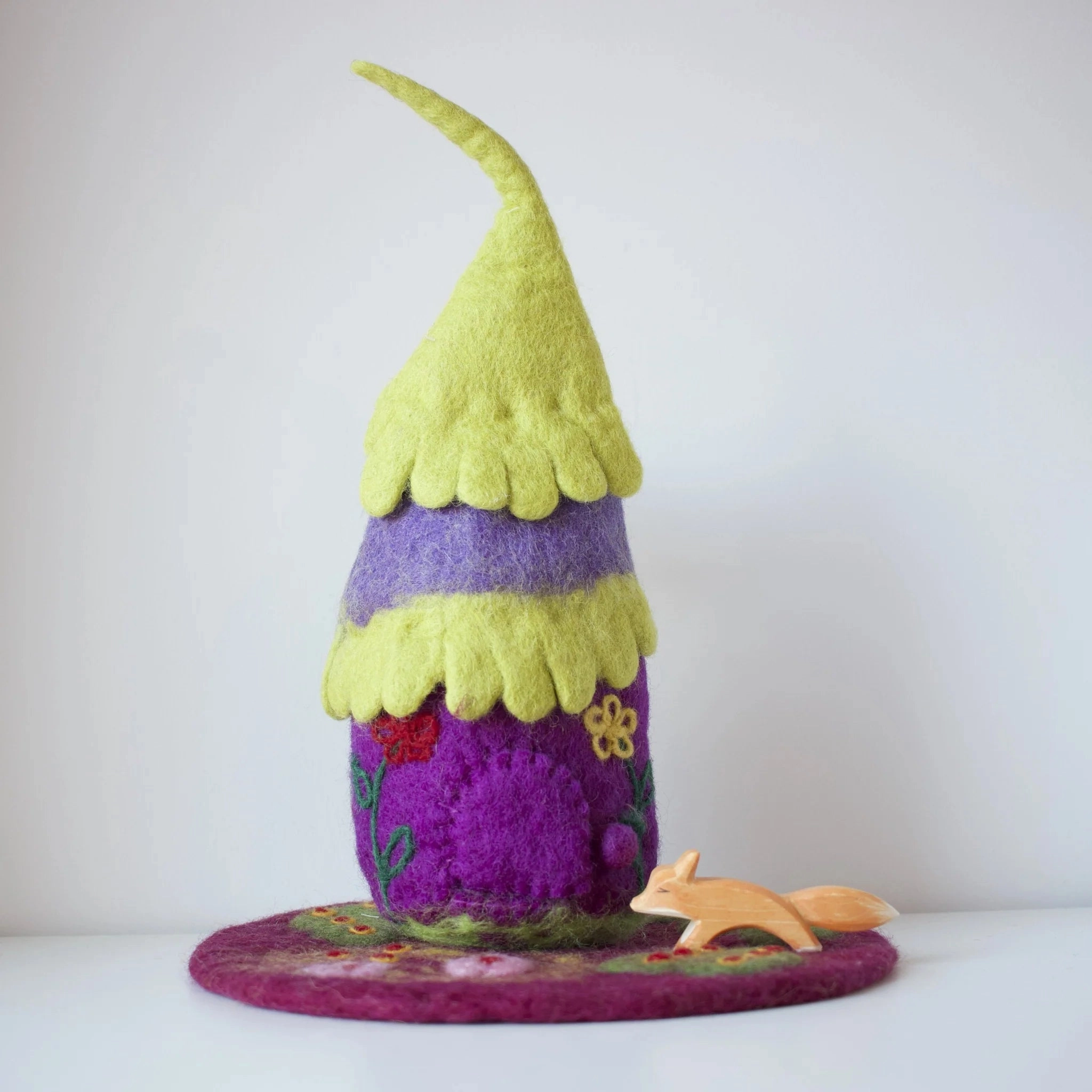 Pre-Order Papoose Fairy House and Mat (Ships in late June/early July)