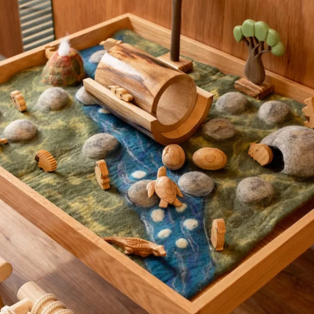 Pre-Order Papoose Jurassic Felt Mat (Ships in late June/early July)