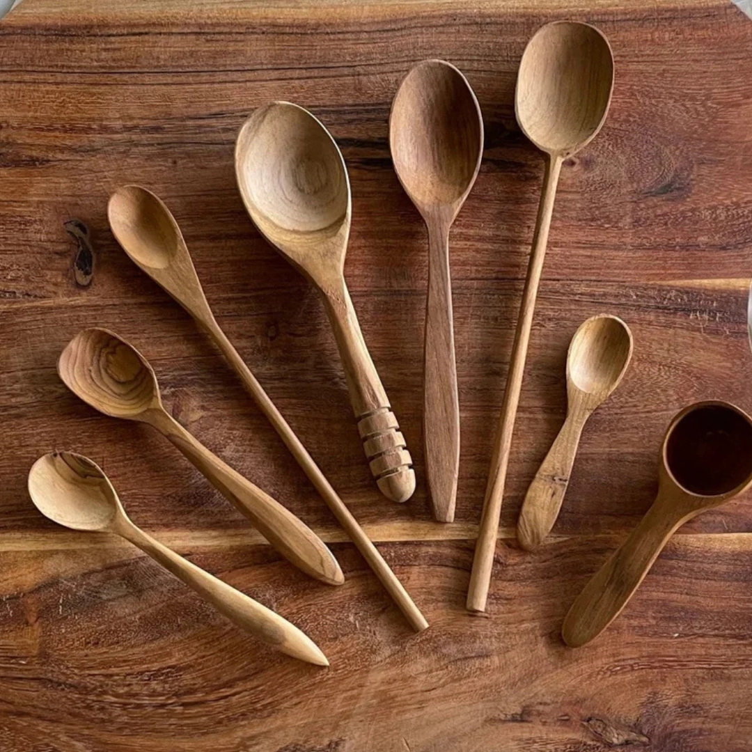 Pre-Order Papoose Spoon Set, Set of 8 (Ships in late June/early July)