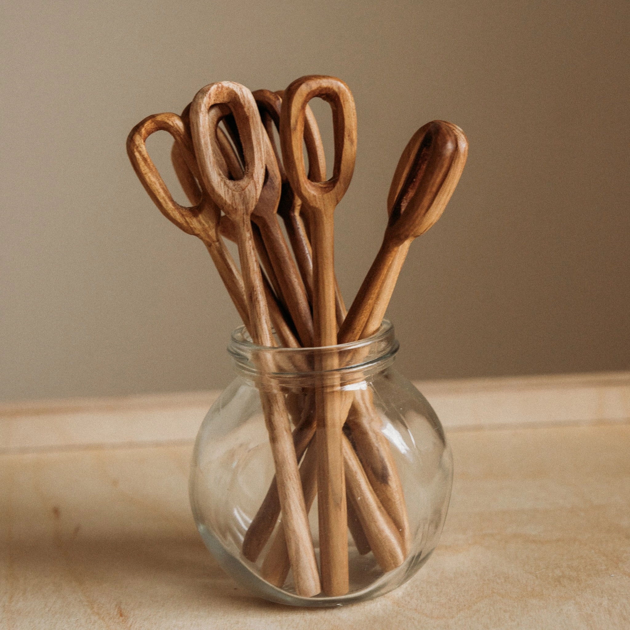 Pre-Order Papoose Teak Bubble Stirrer (Ships in late June/early July)