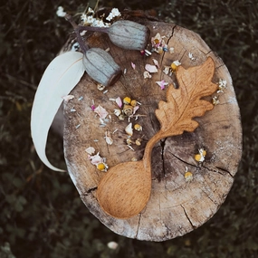 Pre-Order Wild Mountain Child Leaf Spoon (Ships at the end of June)