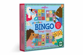 Preschool "Things I Know" Bingo