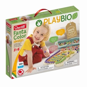 Quercetti - FantaColor Design BioPlastic Peg Board