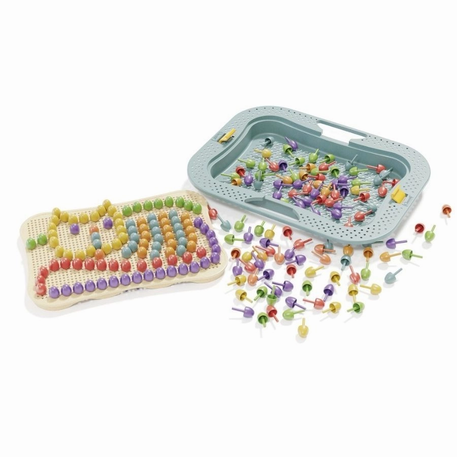 Quercetti - FantaColor Design BioPlastic Peg Board