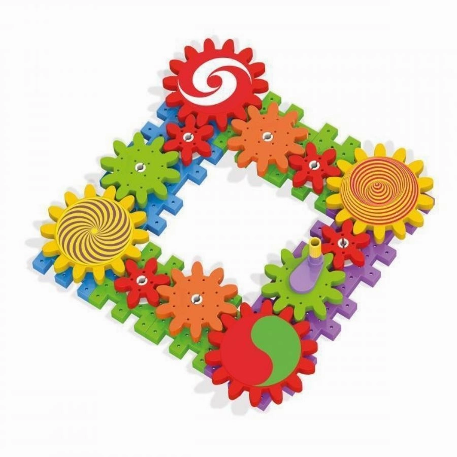 Quercetti - Kaleido Gears Starter Set 37 Pieces