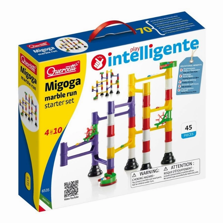 Quercetti - Migoga Basic Marble Run 45 Pieces