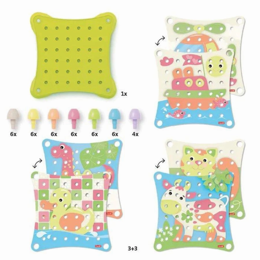 Quercetti - Play Eco Jumbo Peggy Evo
