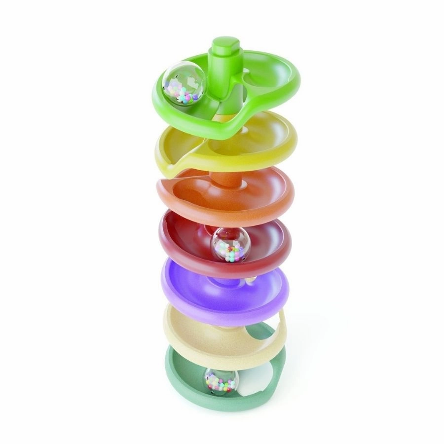 Quercetti - Spiral Tower Play BioPlastic (damaged packaging)