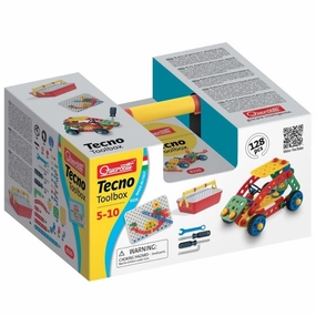 Quercetti - Tecno Toolbox Set of 128