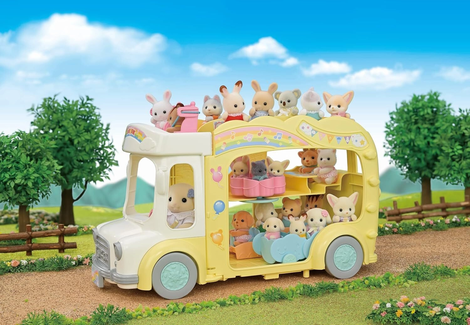 Rainbow Fun Nursery Bus