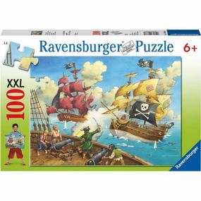 Ravensburger 100 pc -Pirate Battle Puzzle