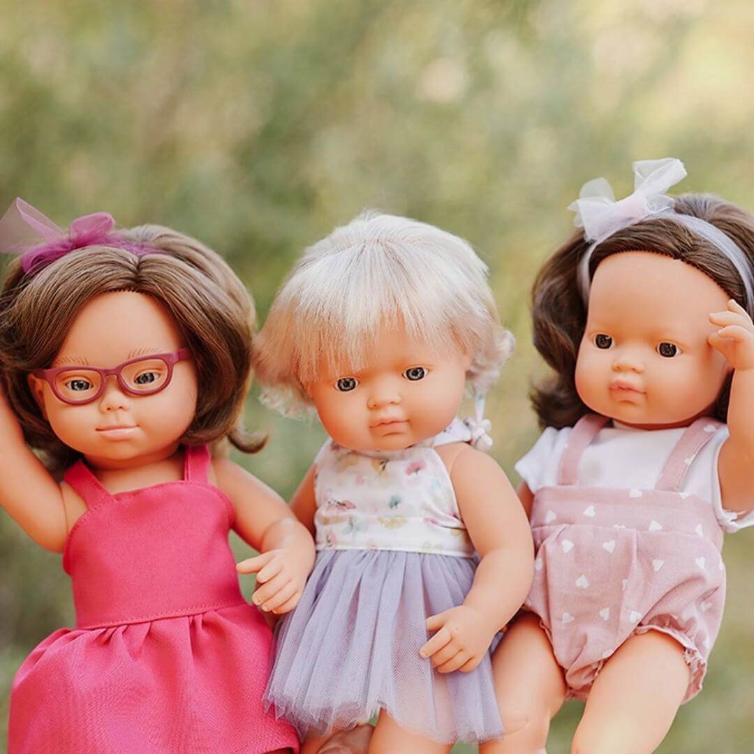 Realistic Montessori Doll with Down Syndrome