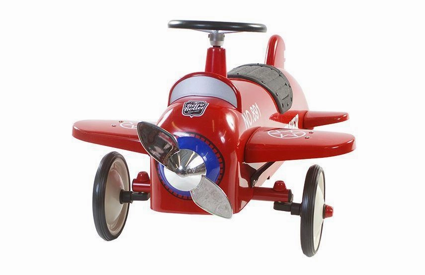 Retro Roller Aeroplane Ride On - Liane