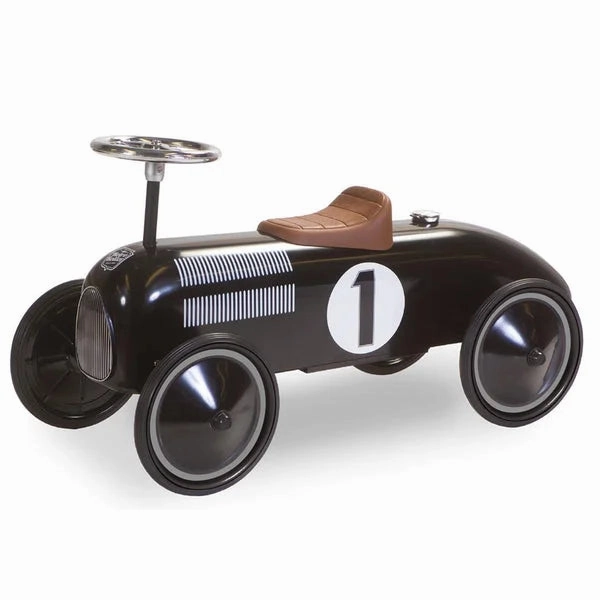 Retro Roller Jean Push Car - Black