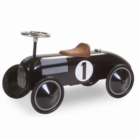 Retro Roller Jean Push Car - Black