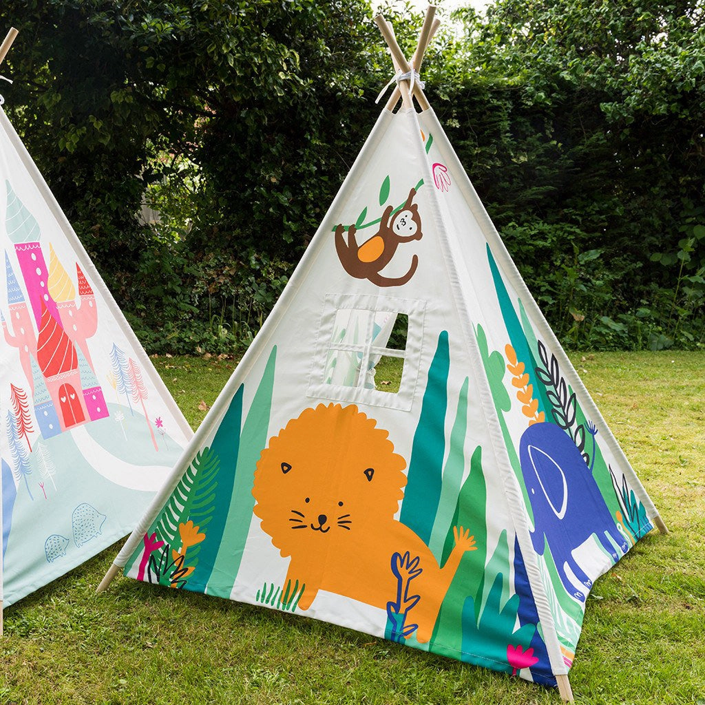Rex In The Jungle Teepee