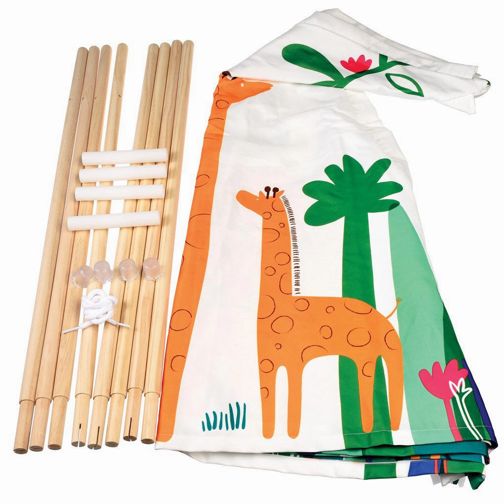 Rex In The Jungle Teepee