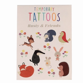 Rex Rusty & Friends Temporary Tattoos (2 Sheets)