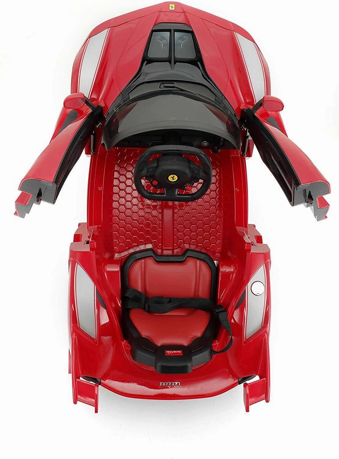 RICCO Genuine Official Licensed La Ferrari FXXK 12V Battery Ride-On Car with 2-Motors & Remote Control
