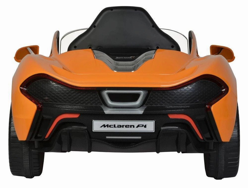RICCO McLaren P1 12V Battery Powered Kids Electric Ride-On Toy Car Orange