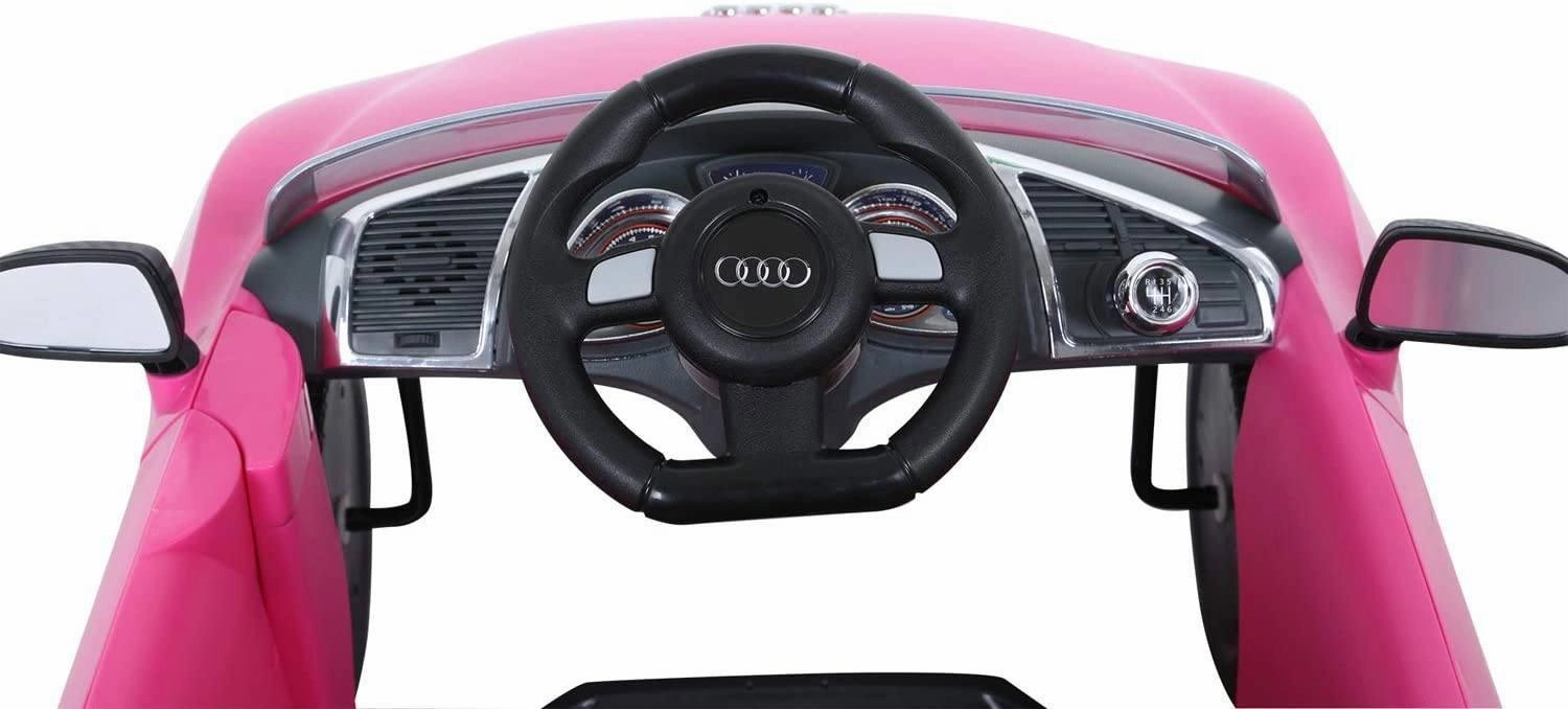 ROLLPLAY Audi R8 Spyder Push Car Pink