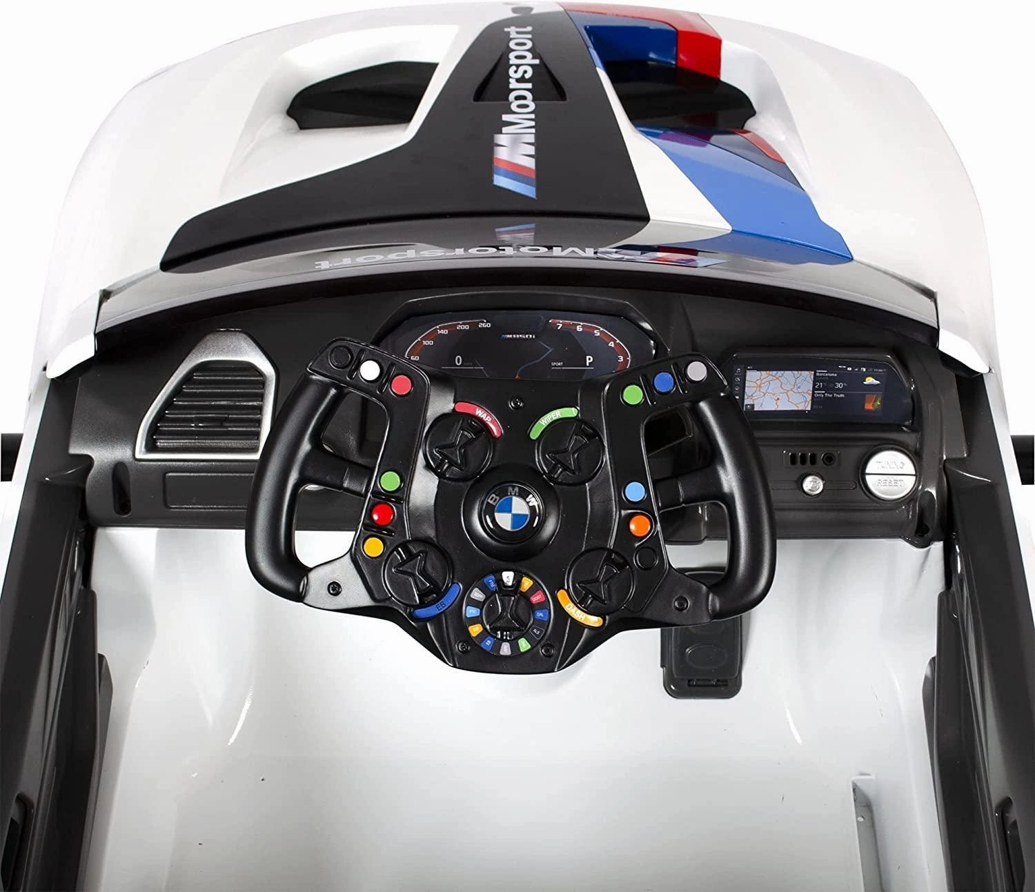 ROLLPLAY Germany BMW M8 GTE 12V Battery Ride-on Car with Remote Control