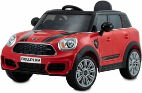 ROLLPLAY Mini Countryman 6V Battery Ride-on Car - Red