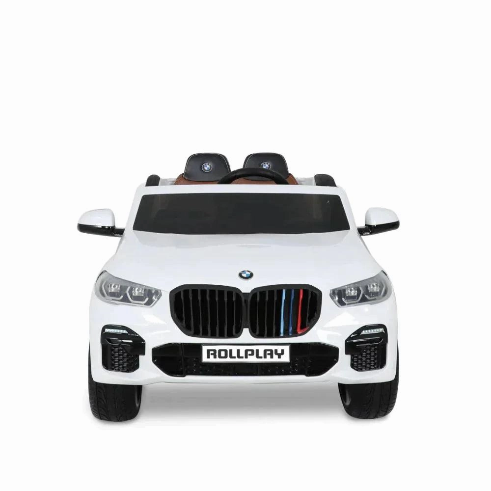 ROLLPLAY Premium BMW X5 12V Battery Ride-on Car - White