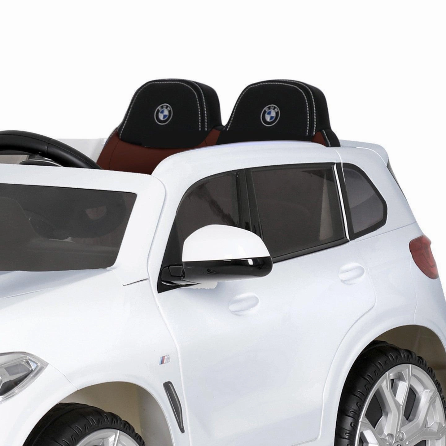 ROLLPLAY Premium BMW X5 12V Battery Ride-on Car - White