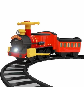 ROLLPLAY Steam Train Battery Powered Ride-on