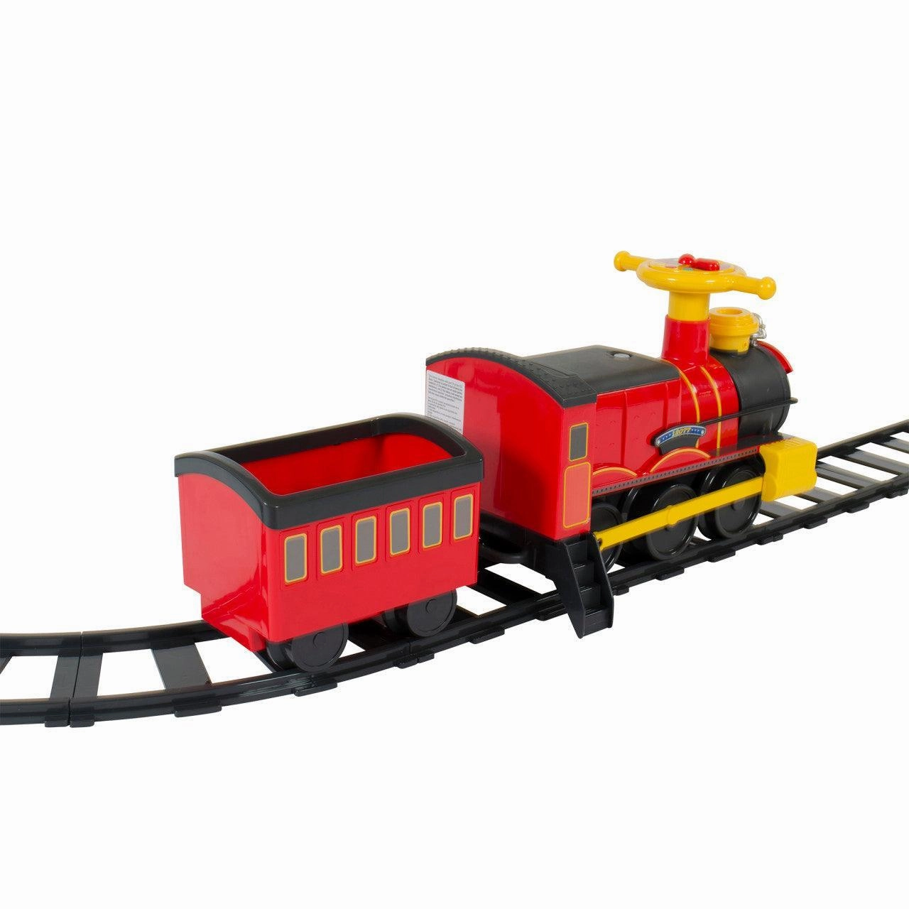 ROLLPLAY Steam Train Battery Powered Ride-on