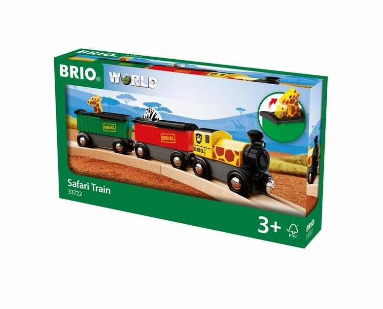 Safari Train - 3 pcs 33722