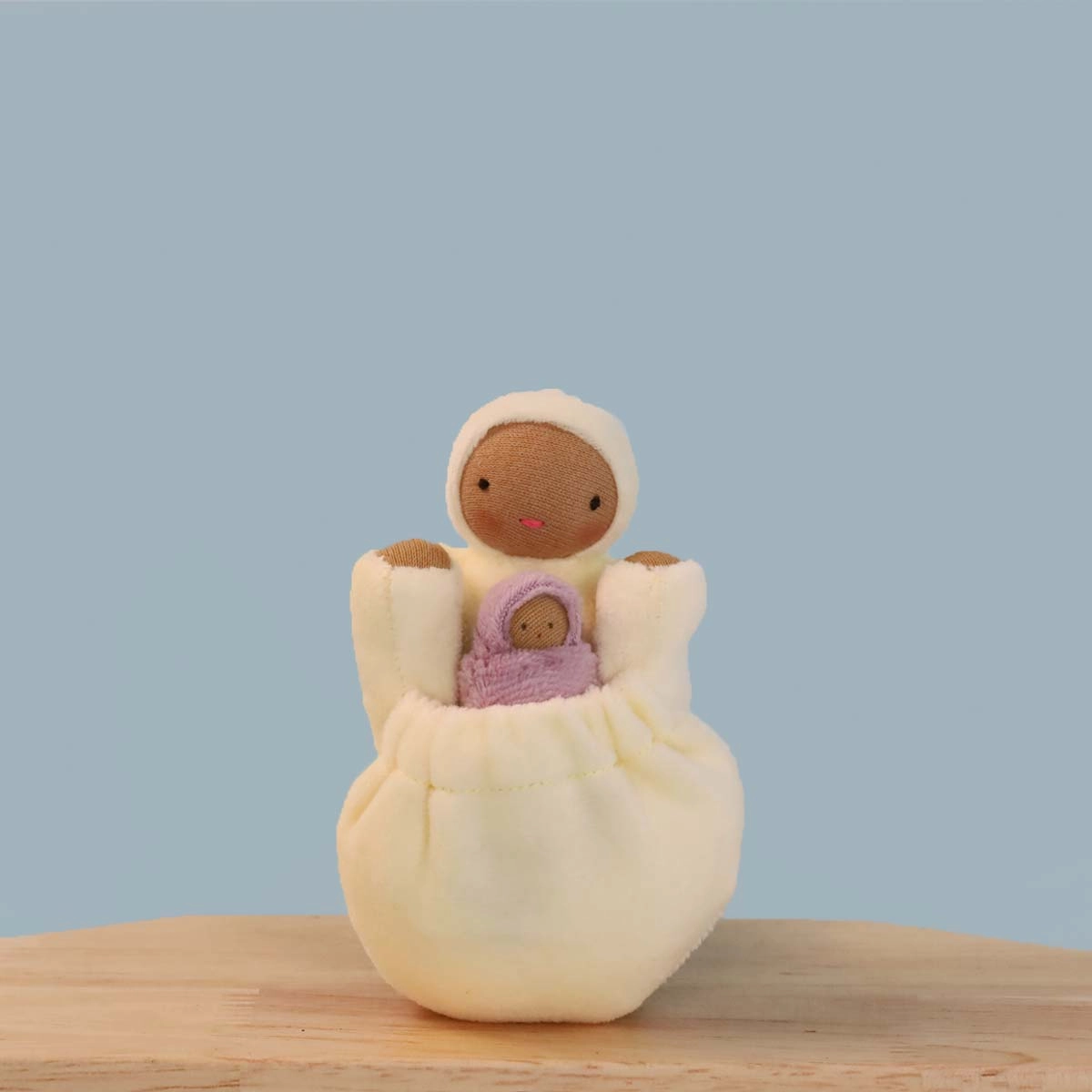 Sale Fairyshadow Pocket Mama Waldorf Doll, Light Yellow