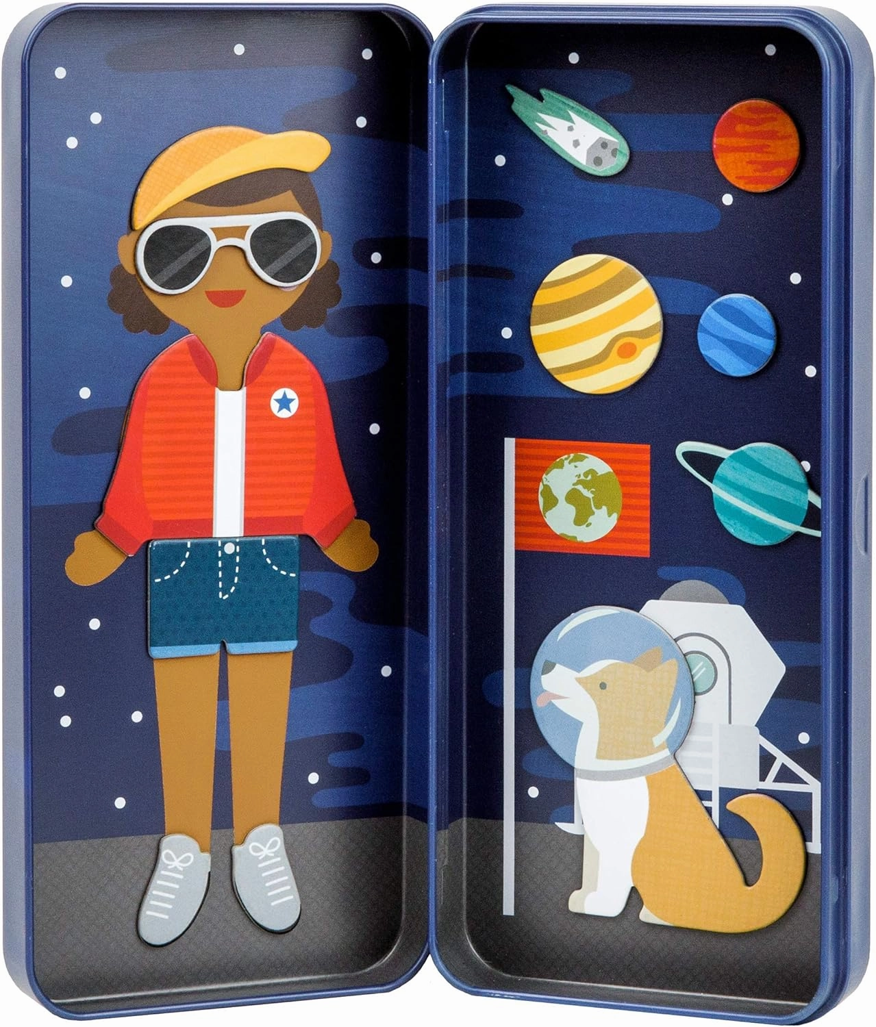 Sale Petit Collage Shine Bright Space Bound Magnetic Play Set