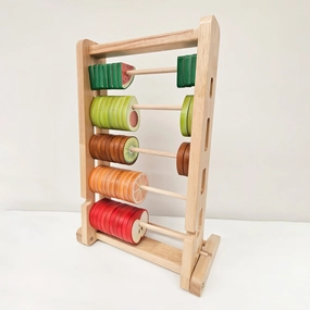 Sale Q Toys Wooden Fruit Abacus