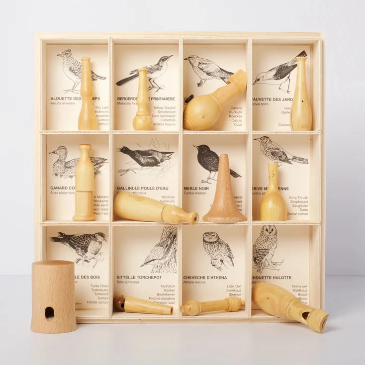 Sale Quelle est Belle 12 Birds of Europe Bird Call Display Set