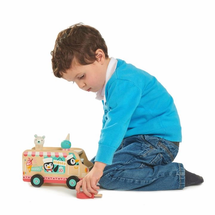 Sale Tender Leaf Toys Penguin's Gelato Van