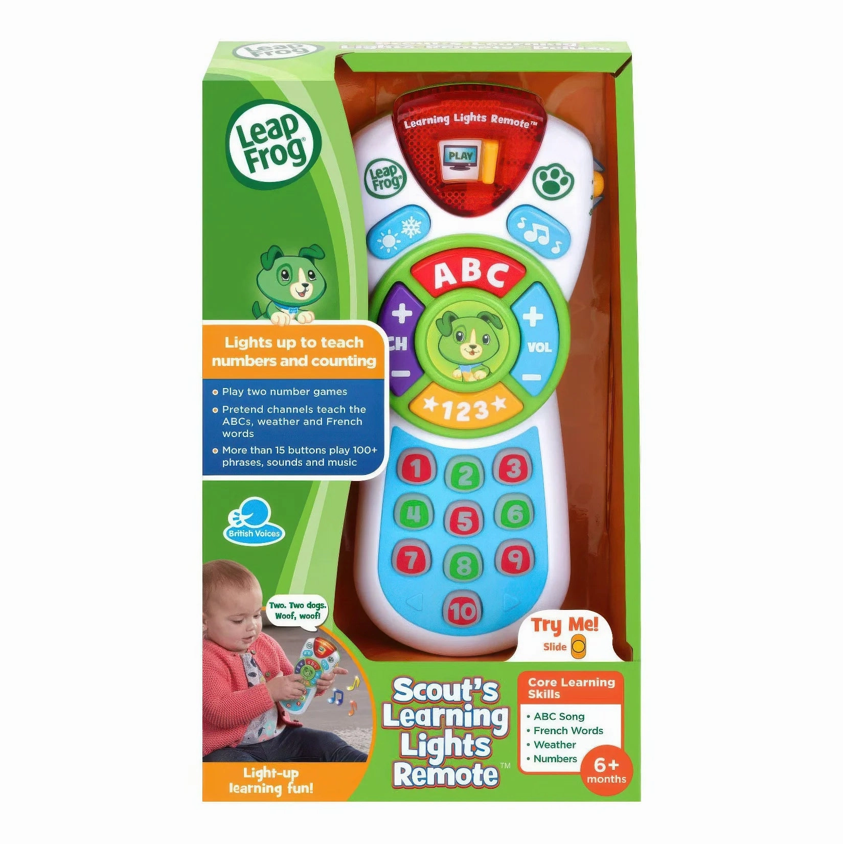 Scout's Learning Lights Remote Deluxe