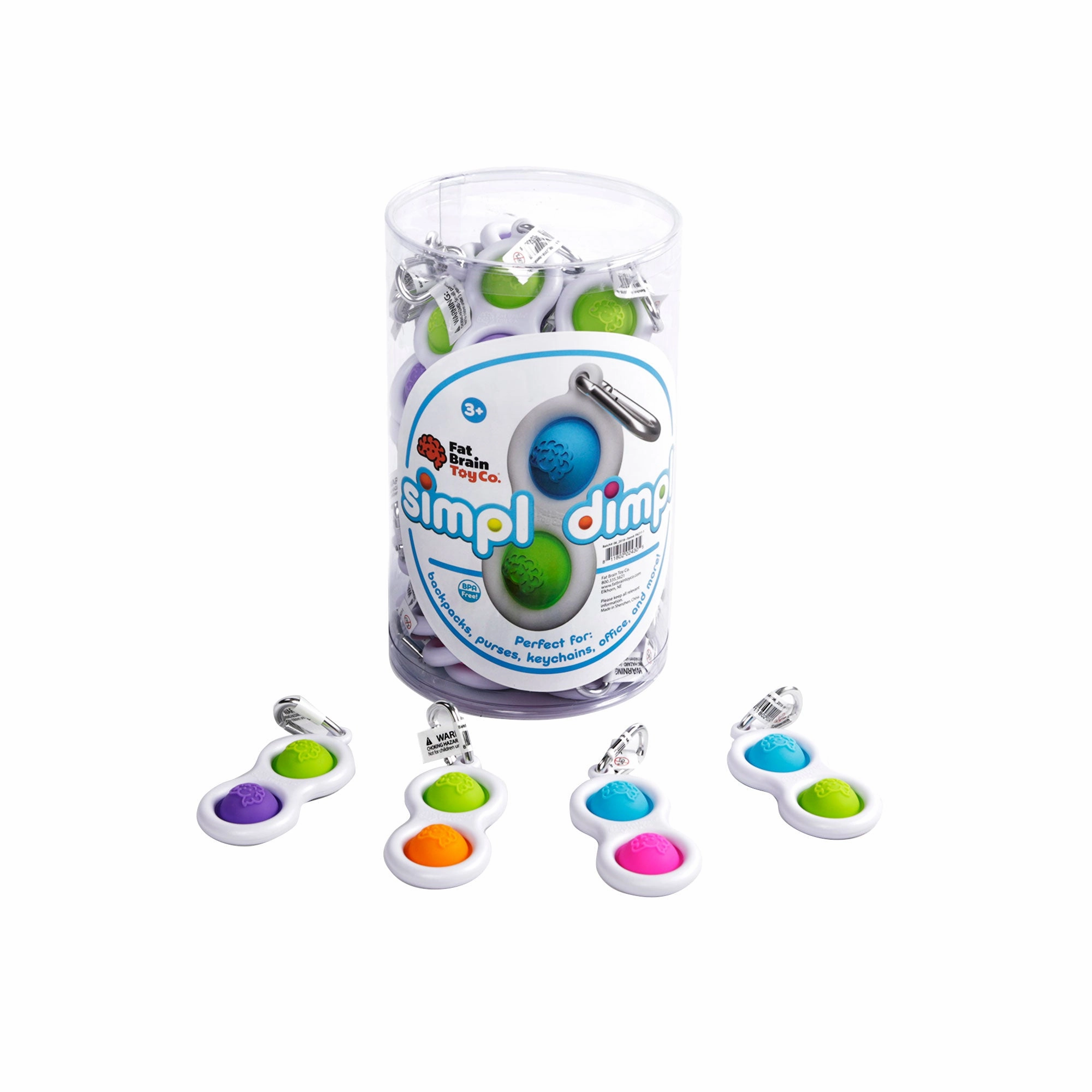 Simpl Dimpl Key Ring