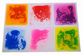 Small Gel Floor Tiles [Pack of 6]