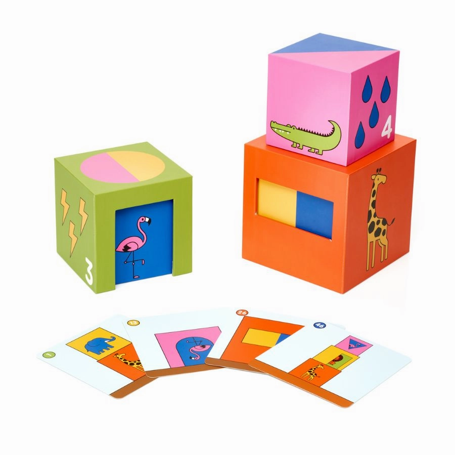 Smart Games - Peek-A-Zoo Puzzle Game for Toddlers