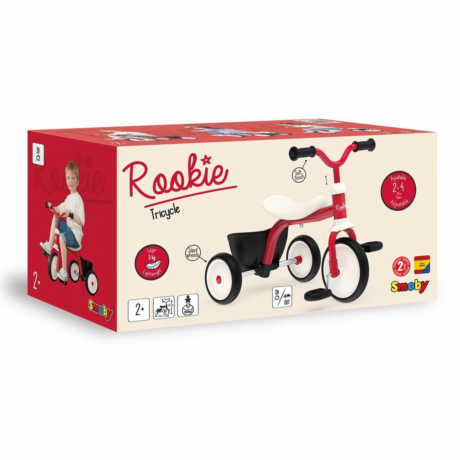 Smoby Rookie Trike Tricycle