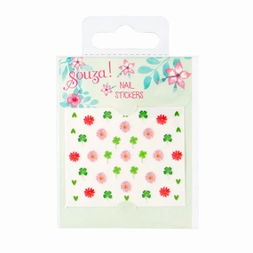 Souza Nail Stickers Flowers Mint
