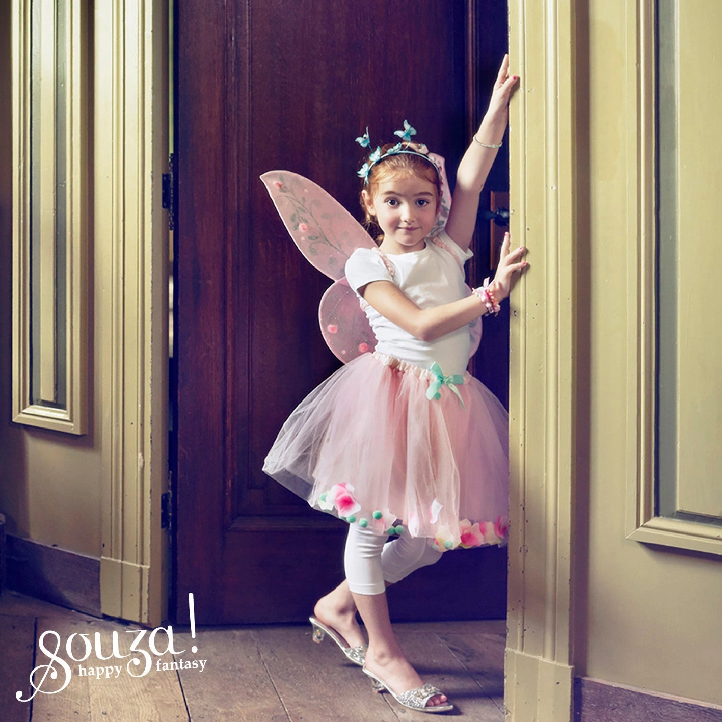 Souza Sophia Wings-Wand Set Light Pink