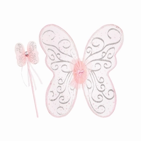 Souza Sophia Wings-Wand Set Light Pink