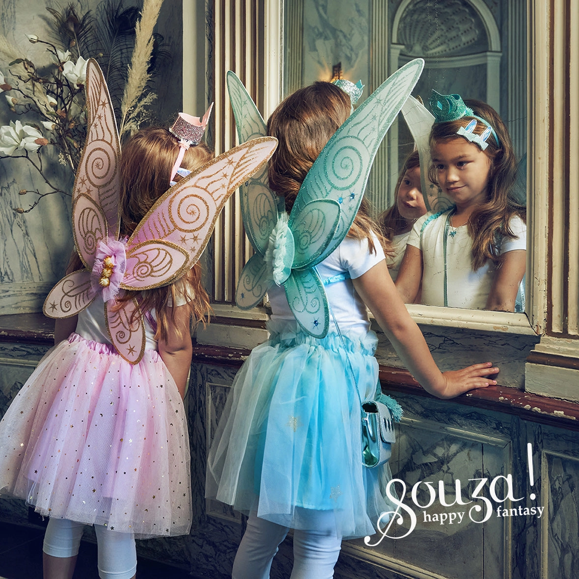 Souza Sophia Wings-Wand Set Light Pink