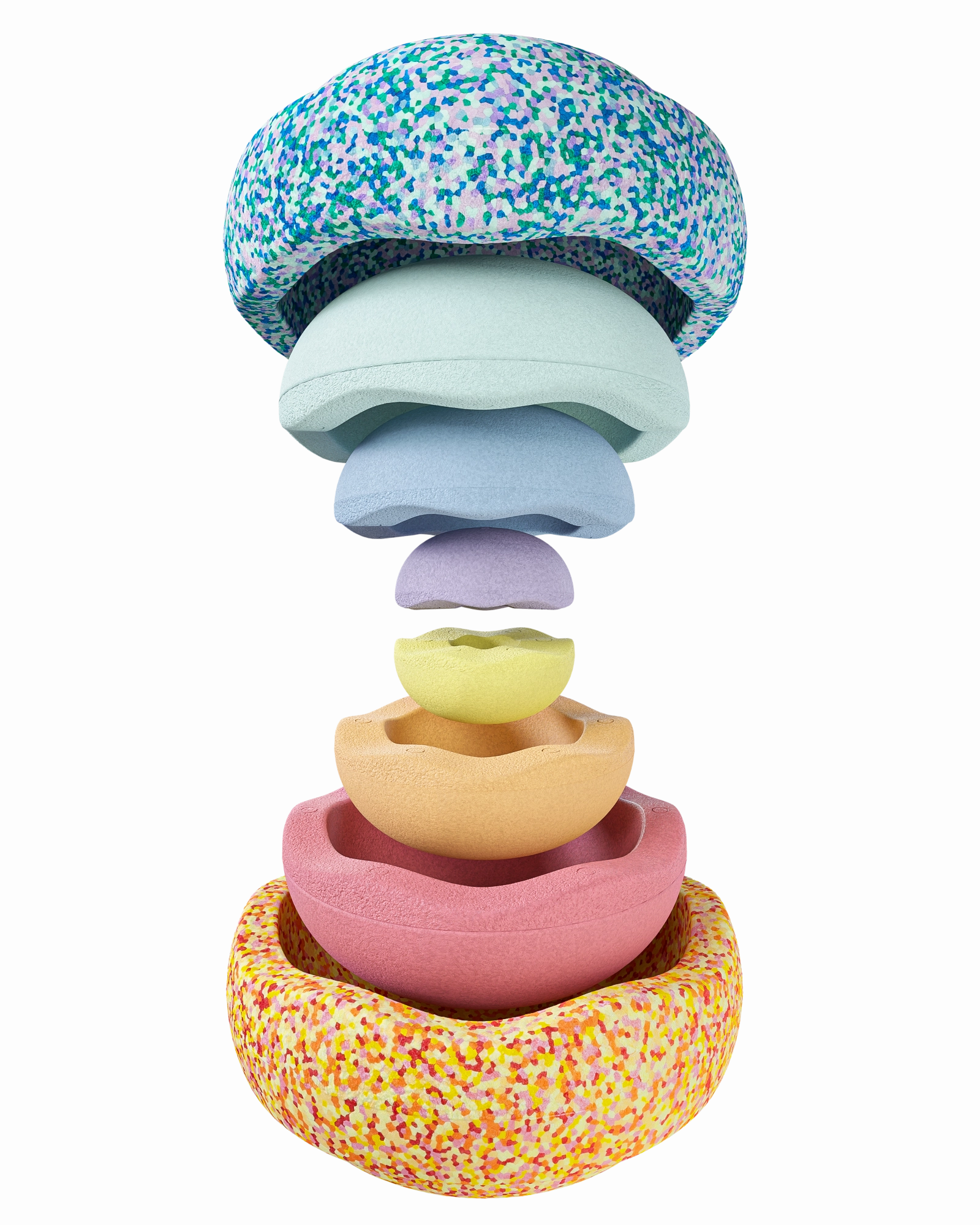 Stapelstein Inside Nesting and Stacking Set - 8 pieces