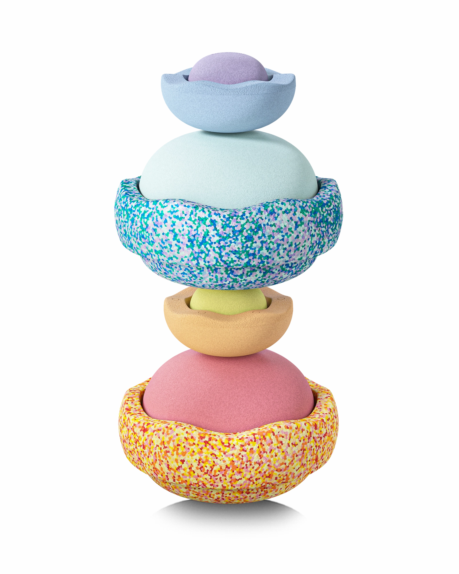 Stapelstein Inside Nesting and Stacking Set - 8 pieces